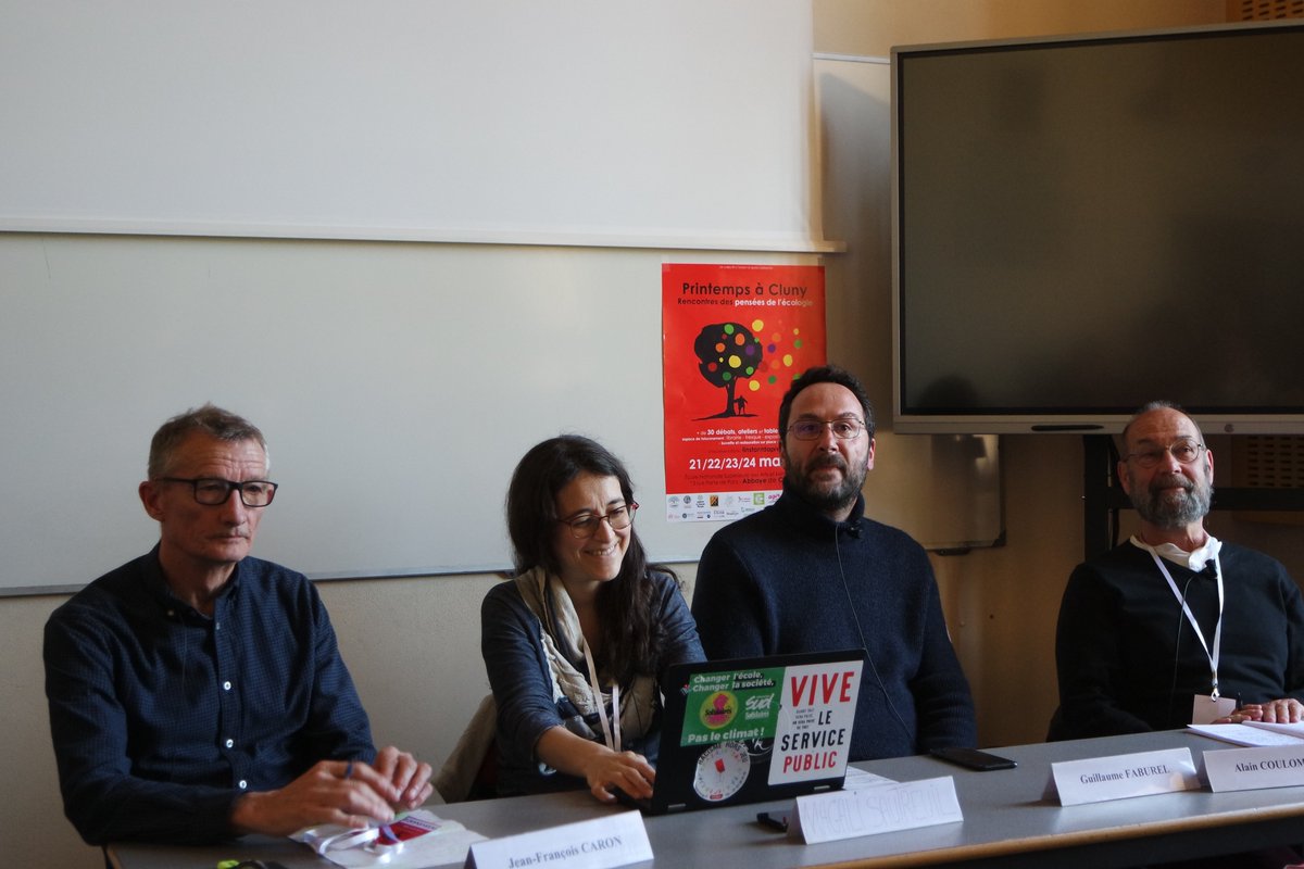 fondationecolo's tweet image. Des échanges passionnants lors du débat « Villes, métropoles, ruralités : réaménager les territoires ? » organisé par la Fondation de l’Écologie Politique aux Rencontres des pensées de l’écologie.