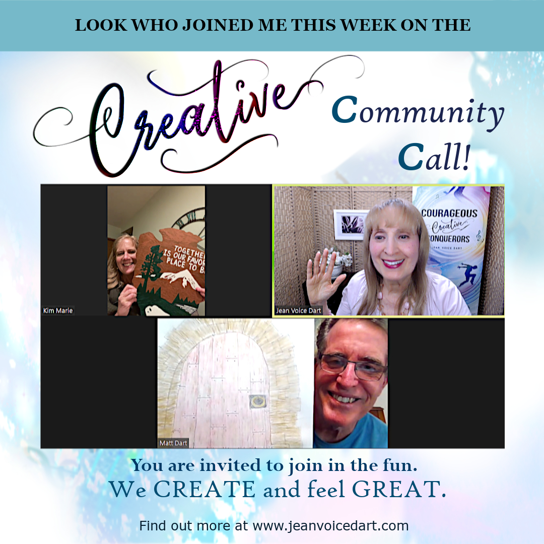 Thank you to Kim and Matt, who joined me Tuesday, 3/19/24, at the 'Creative Community Call.' We creatively worked together. You are welcome to attend our next live creative call. Find out more and register below. 🌹 ❤️ #creative #community #shareandsupport #creativecommunity