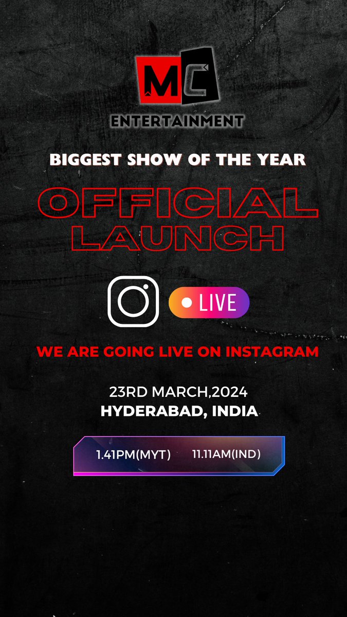 lokaldotcom's tweet photo. Tomorrow 1.41PM "OFFICIAL LAUNCH" For The Biggest Show Of The Year. https://t.co/BRKl1cO4zf