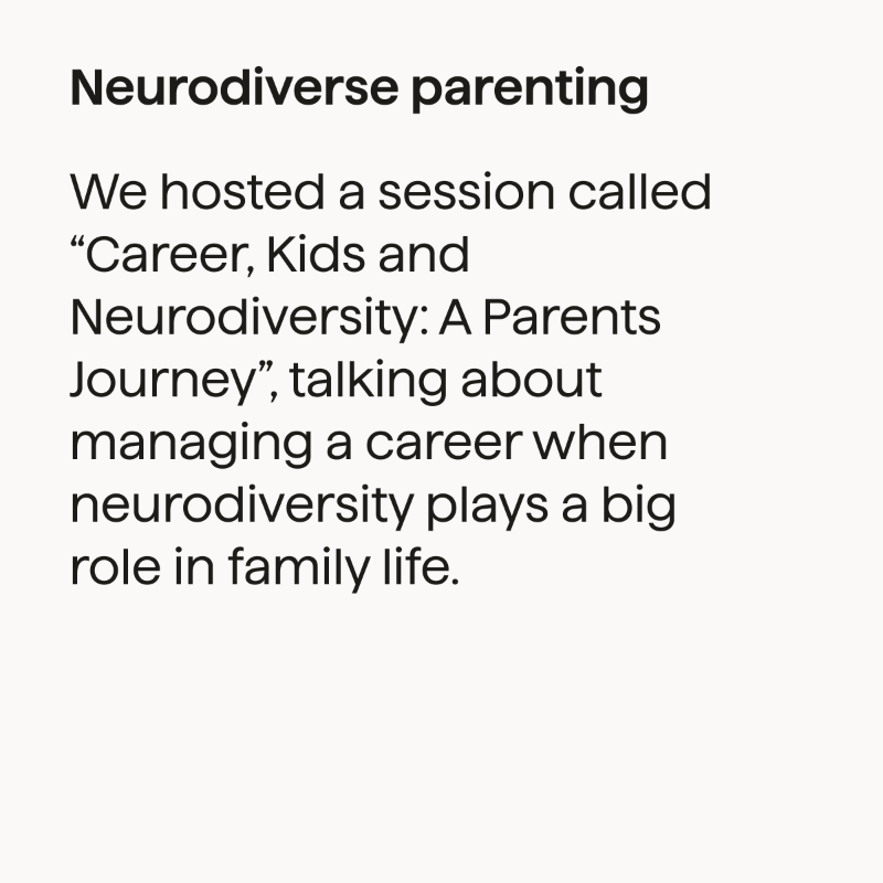GoCardless's tweet photo. This week, our Employee Resource Group (ERG) GC Access, organised a series of events for Neurodiversity Celebration Week.

Find out more on our activities below or visit our page on ERGs: https://t.co/bs42JdnMRr