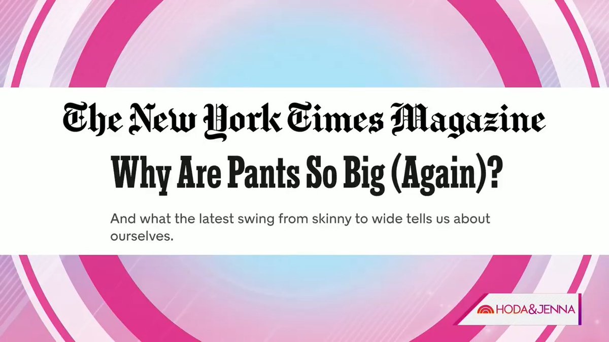 Why Are Pants So Big (Again)? - The New York Times