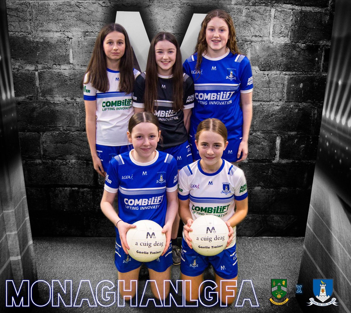 BlayneyFaughs's tweet photo. 𝗚𝗼𝗼𝗱 𝗟𝘂𝗰𝗸 to @Monaghan_LGFA U14 Team v Down &amp; Fermanagh this Sat 23rd at 12.30pm &amp; 1.30pm in Fontenoy Park, Leitrim, County Down. 

Good luck to our own players - Eve McKee, Emma McDermott, Grace Fleming, Megan Hughes &amp; Hannah Dignam selected on the team. ⚪️🔵 https://t.co/a3aYMTuxSw