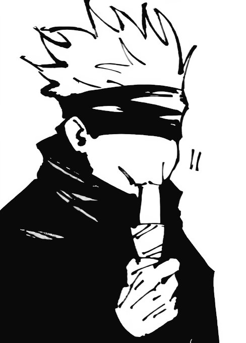 Go_Jover's tweet image. New Chibi Gojo in High Quality #JJK254