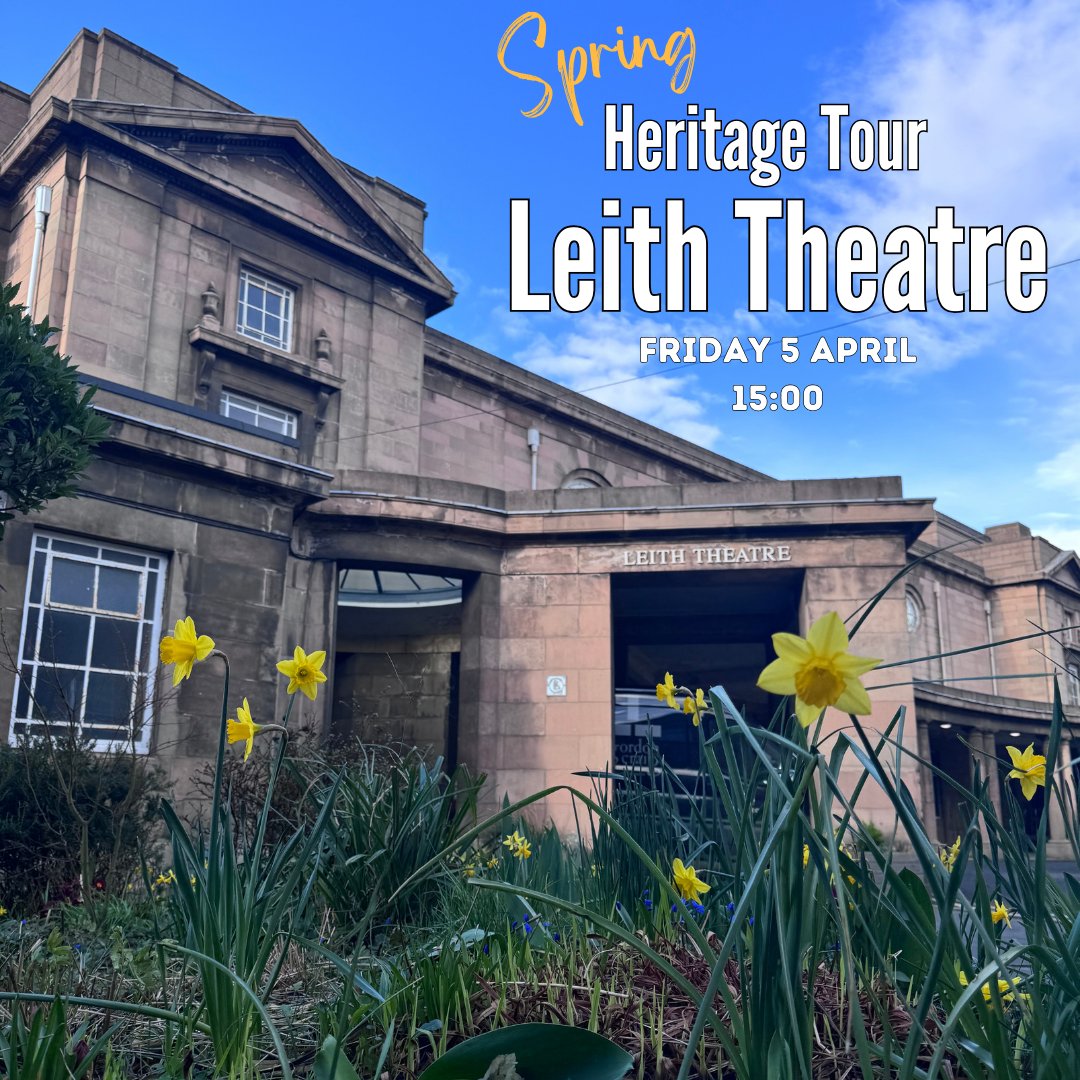Step into Spring and the blossoming charm of the Thomas Morton Hall with our Spring Heritage Tour 🌼 💙 Uncover secrets, history, and restoration insights in this Leith gem. 🗓️ Friday 5 April , 15:00 🎟️ Limited tickets available. ⏰ Secure yours now: rb.gy/e0kp5u