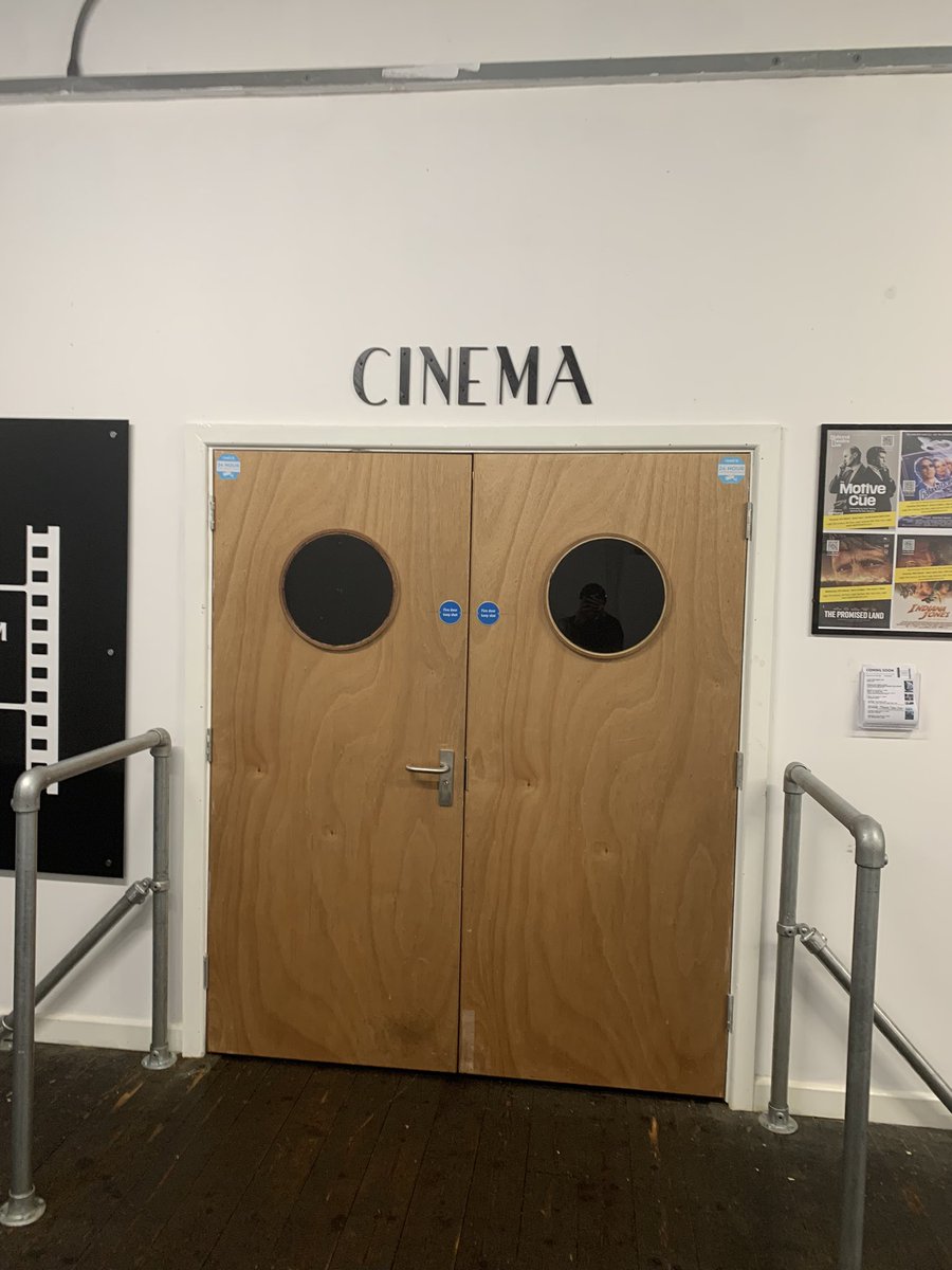 Great visit to @LeighFilm at @SpinnersMill. A brilliant place for all the community run by impassioned people with clear ethical priorities. Impeccable film selection too.