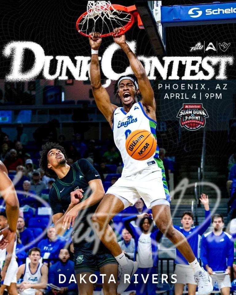 I’m blessed to announce that I will participating in the StateFarm College Slam Dunk Contest in Phoenix, AZ! Thank you @CollegeSLAM for the opportunity!