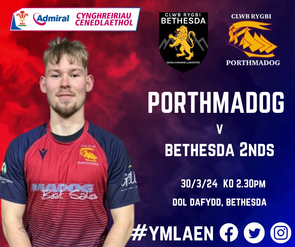 To avoid confusion from the official fixture lists our match against Bethesda 2nds has been postponed for a week. Come and support the boys in our last away match of the season, we’re sure there will be a warm welcome for us there! 💙♥️