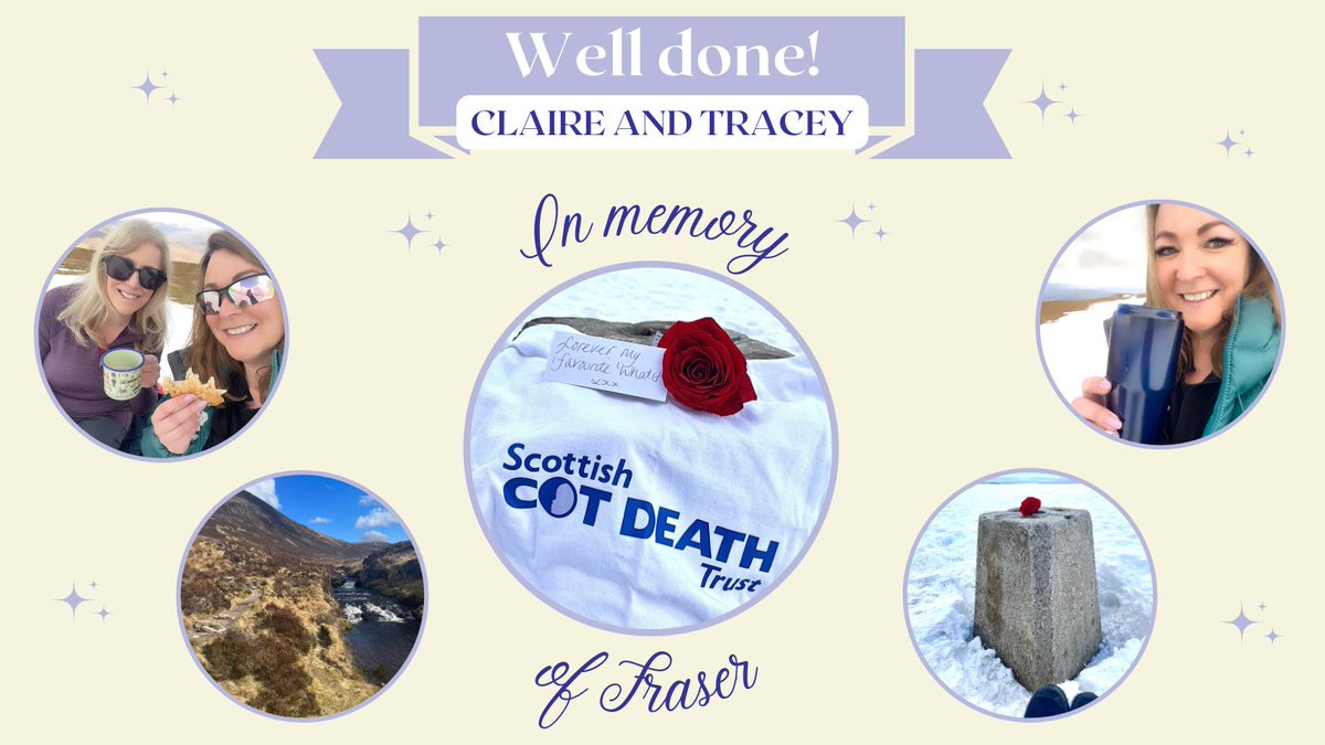 An amazing achievement by Claire Edwards and her friend Tracey Campbell, who this week climbed Ben Wyvis. Claire carried a red rose all the way up and left it on the cairn, in memory of her much-loved son, Fraser justgiving.com/page/claire-ed…