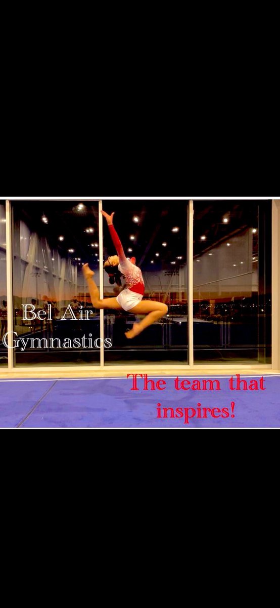 Go get that 🥇🏆 at the District Championships today and get on the 🚌 to Regionals🤸🏾🤸🏽‍♂️🤸🏾#BigRedPride @BelAirGymnast @BA_Highlanders