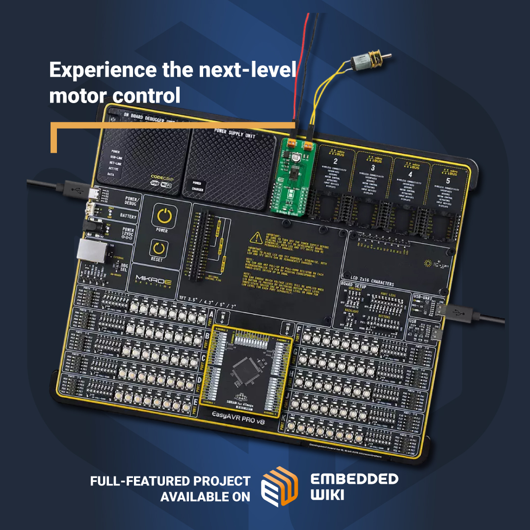 embedded_wiki's tweet image. Experience the next-level motor control 🚀

Find ready-for-use project on EW: 
embeddedwiki.com/articles/templ…