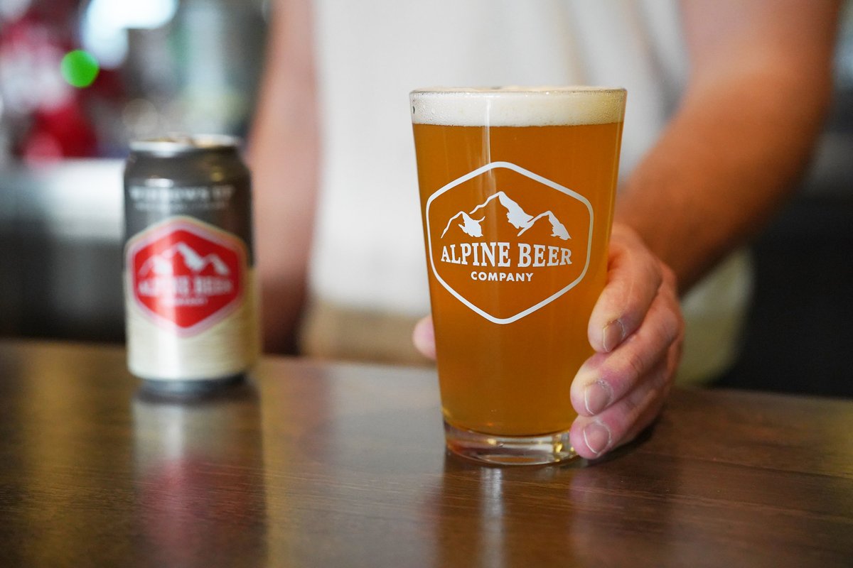 We will keep serving up good brews if you keep serving up the good vibes. #AlpineBeerCo