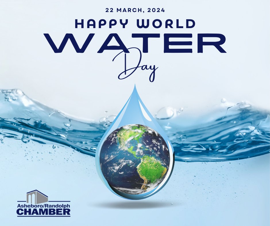 AshRanChamber's tweet photo. #FunFactFriday It's World Water Day! 💦💧 This day focuses on the importance of fresh water and bringing awareness to water-related issues. Our members Dr. Johns H2O ensure that you have access to purified water through cost-effective filtration systems. 
https://t.co/8sznUHTi7a https://t.co/7x8nbsX1zS