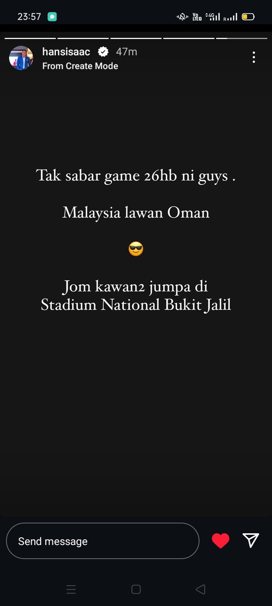 pemain_ke_12's tweet photo. Good news eh! https://t.co/SGAgDWBj6u