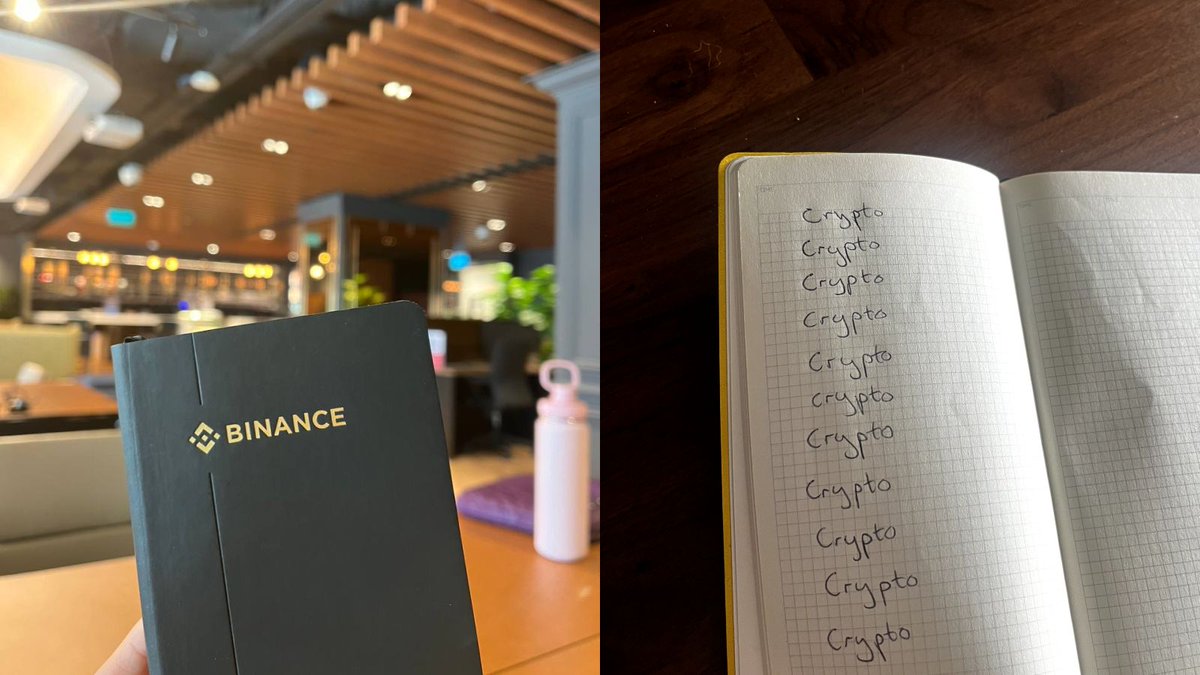 Binance tweet media