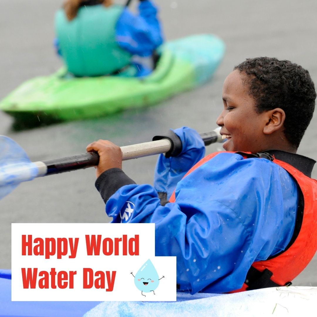 Happy World Water Day! We love our water (sports) here at Action4Youth - our young people get to have fun on the lake at Caldecotte on a daily basis💧🎉 Simple things such as not littering make a huge impact on local water sources #WorldWaterDay #SustainableLiving #a4y