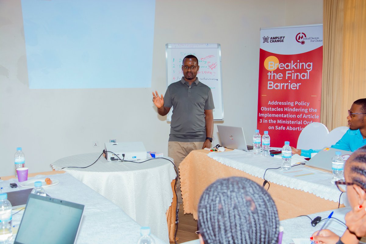 MDFC_Rwanda's tweet photo. Today, we concluded our 2-day training on policy review, advocacy,&amp; VCAT. Participants delved into the critical phases of policy analysis, with a key focus on identifying the real problem they seek to advocate for.
#BreakingTheFinalBarrier| #abortionlegal #HealthPolicy https://t.co/i9Xz7GRRuM