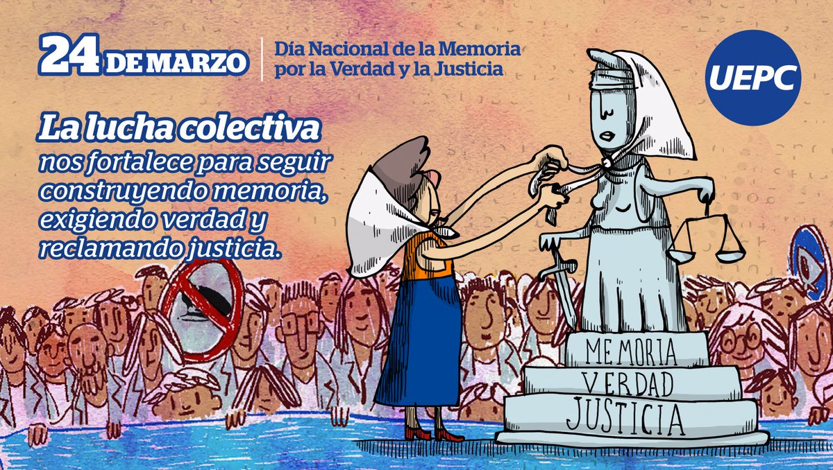 UEPC_oficial's tweet photo. 🌹24 de marzo, Día Nacional de la Memoria por la Verdad y la Justicia
Domingo 24/03, concentramos a las 17 en Colón y Fragueiro en Córdoba capital y participamos de movilizaciones en la provincia
La Patria no se vende, en la calle se defiende i30.000 presentes! 🇦🇷 Ahora y siempre https://t.co/HlFadu7ZcX