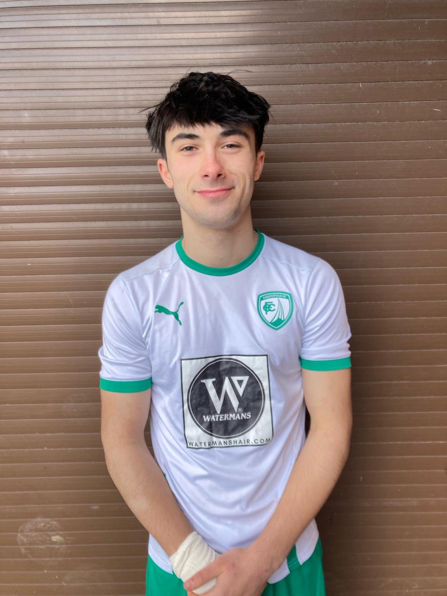 ChesterfieldYth's tweet photo. FULL TIME RESULT 

Halifax Town FC U19s 2 - 2 Chesterfield FC U19s 

Scorer: Cancellara (2)

@Watermans Player of the Match: Cancellara 

#youngspireites
#chesterfieldfcacademy
#ChesterfieldFC https://t.co/zLeKjJ7XKv