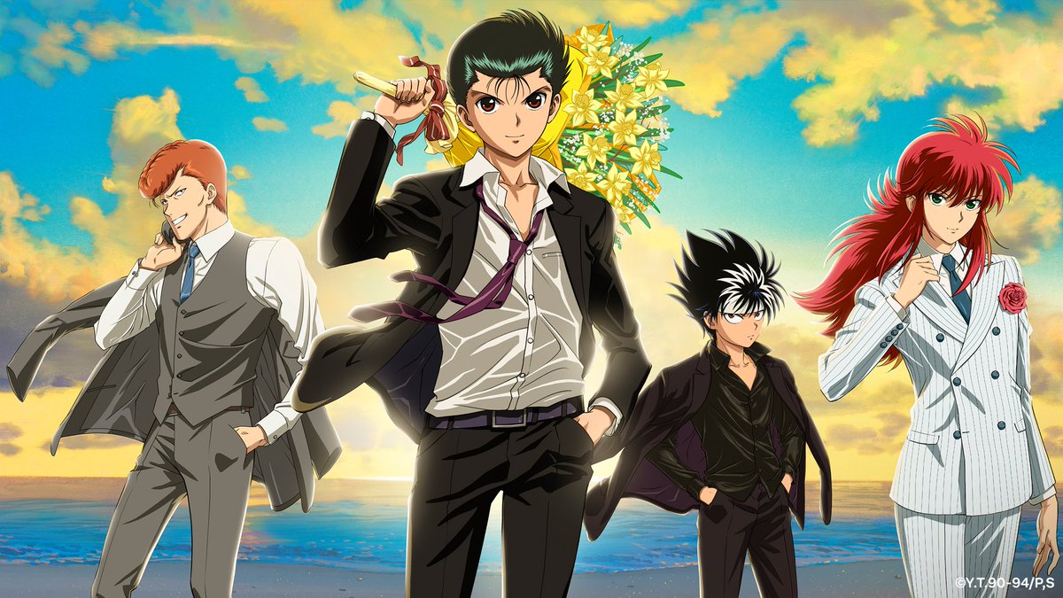 NetflixGeeked's tweet photo. You can't end a good party without someone on the floor. YU YU HAKUSHO: SEASON 1 and 2 are now streaming.   

Season 3 and 4 are coming April 15th! https://t.co/cZgiJxh6nR
