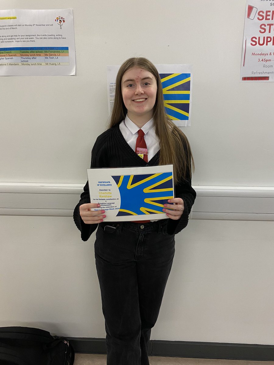 Broughton Languages tweet media