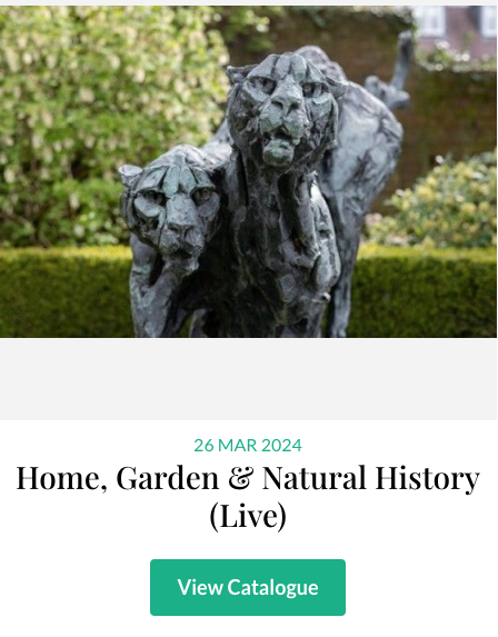 This weekend, have a browse through our latest Home and Garden auction catalogue, which takes place on Tuesday 26th March and Wednesday 27th March.
Visit summersplacauctions.com for full details
.
#gardens #sculpture #19thcentury