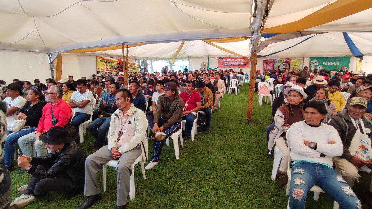CONAIE (@conaie_ecuador) on Twitter photo 🔴 #ENVIVO
En el Complejo Integral de la CONAIE (Conocoto), inicia el II Encuentro Nacional Antiminero, donde se definirá una estrategia nacional de defensa de los territorios frente al avance de la minería 👇
facebook.com/share/v/hmRxLL…
<a href="/FNAntiminero/">Frente Nacional Antiminero</a>
#Conaie 🔴 #ENVIVO
En el Complejo Integral de la CONAIE (Conocoto), inicia el II Encuentro Nacional Antiminero, donde se definirá una estrategia nacional de defensa de los territorios frente al avance de la minería 👇
facebook.com/share/v/hmRxLL…
<a href="/FNAntiminero/">Frente Nacional Antiminero</a>
#Conaie