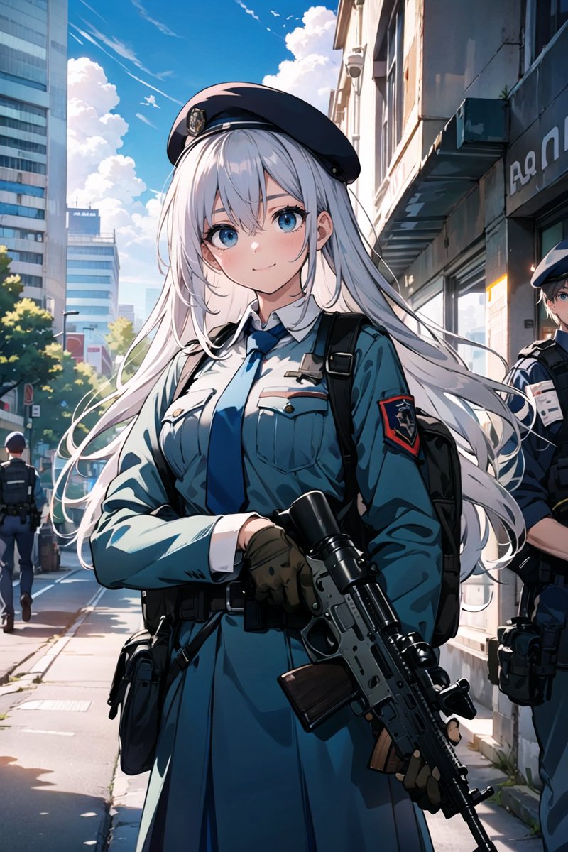 yomikakiyomi's tweet image. 治安維持
#ベレー帽 #beret #army #AIart #stablediffusion #AIイラスト好きさんと繋がりたい