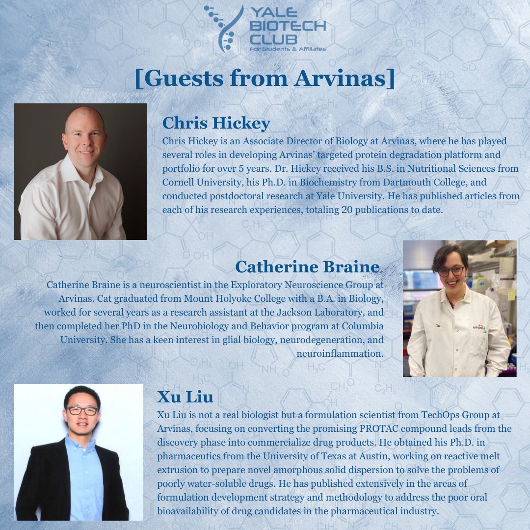 Join us on Thursday, March 28th at 7pm at 180A for a community biotech mixer hosted by the Yale Biotech Club! It’s a perfect opportunity to make connections, discuss the latest trends, and explore collaborations!

We look forward to seeing you there!