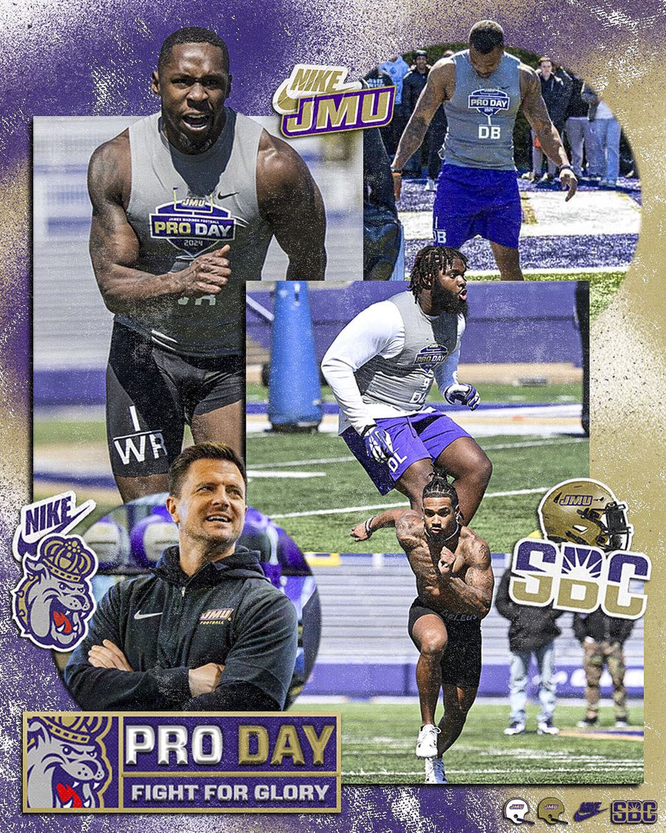 Pro Day @JMUFootball @JMUSports @JMUFBRecruiting @QueReid @PSproles @1rlbjr_ @jamreekromah