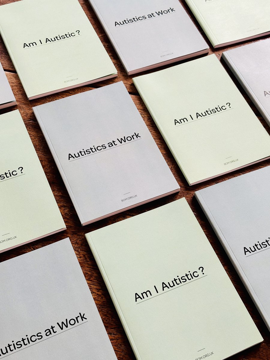 It’s #NeurodiversityCelebrationWeek! ✨ Did you know we have free Autism resources which are handy for individuals and workplaces? @SoniaBoue has written two great resources, ‘Am I Autistic’ and ‘Autistics at Work’. Download here bit.ly/496AWxO or pick up a copy at BOM!