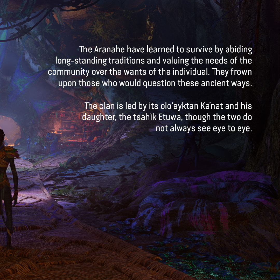 In the heart of the Kinglor Forest, the Aranahe Clan resides peacefully, reveling in all the arts.