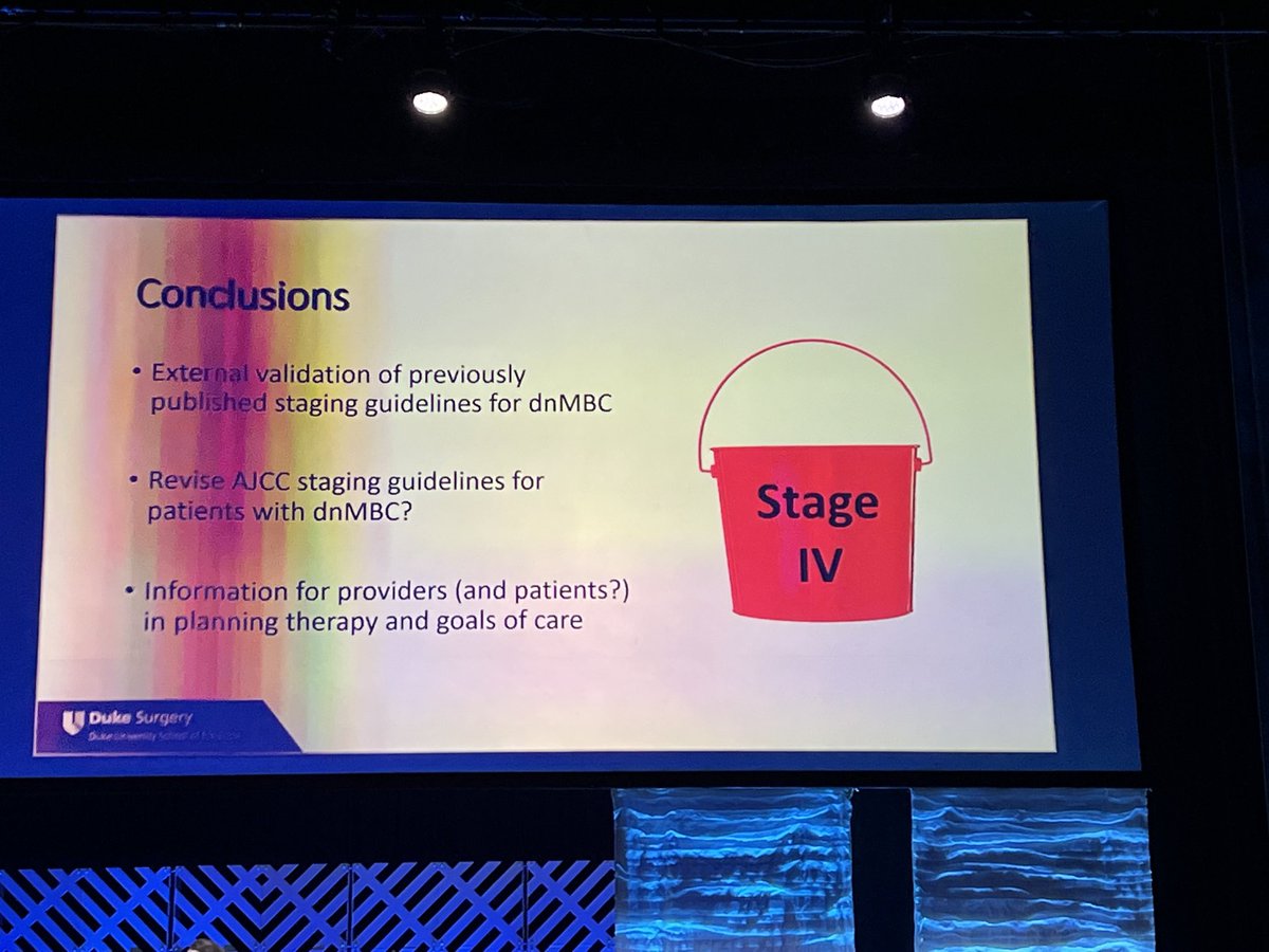 Amazing 🤩 presentation by ⁦<a href="/JenniferPlichta/">Jennifer Plichta MD (she/her)</a>⁩ on important work on stratifying de novo Stage IV breast cancer 👏🏼👏🏼👏🏼 ⁦<a href="/DukeSurgOnc/">Duke Surgical Oncology</a>⁩ ⁦<a href="/DukeSurgery/">Duke Surgery</a>⁩ #SSO2024 ⁦<a href="/AnnSurgOncol/">Annals of Surgical Oncology</a>⁩