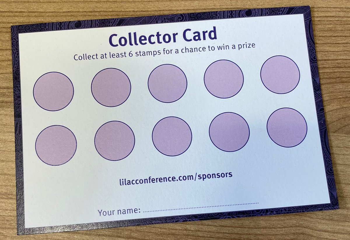 Don’t forget to visit our fabulous #LILAC24 exhibition today. @EBSCO, @InfoSchoolSheff, @CILIPinfo, @facetpublishing, @infolitgroup, @MILAllianceUK, @BrownsBFS, @niche_academy, @PTFSEurope & @keenious can’t wait to speak to you & stamp your card to enter our prize draw!