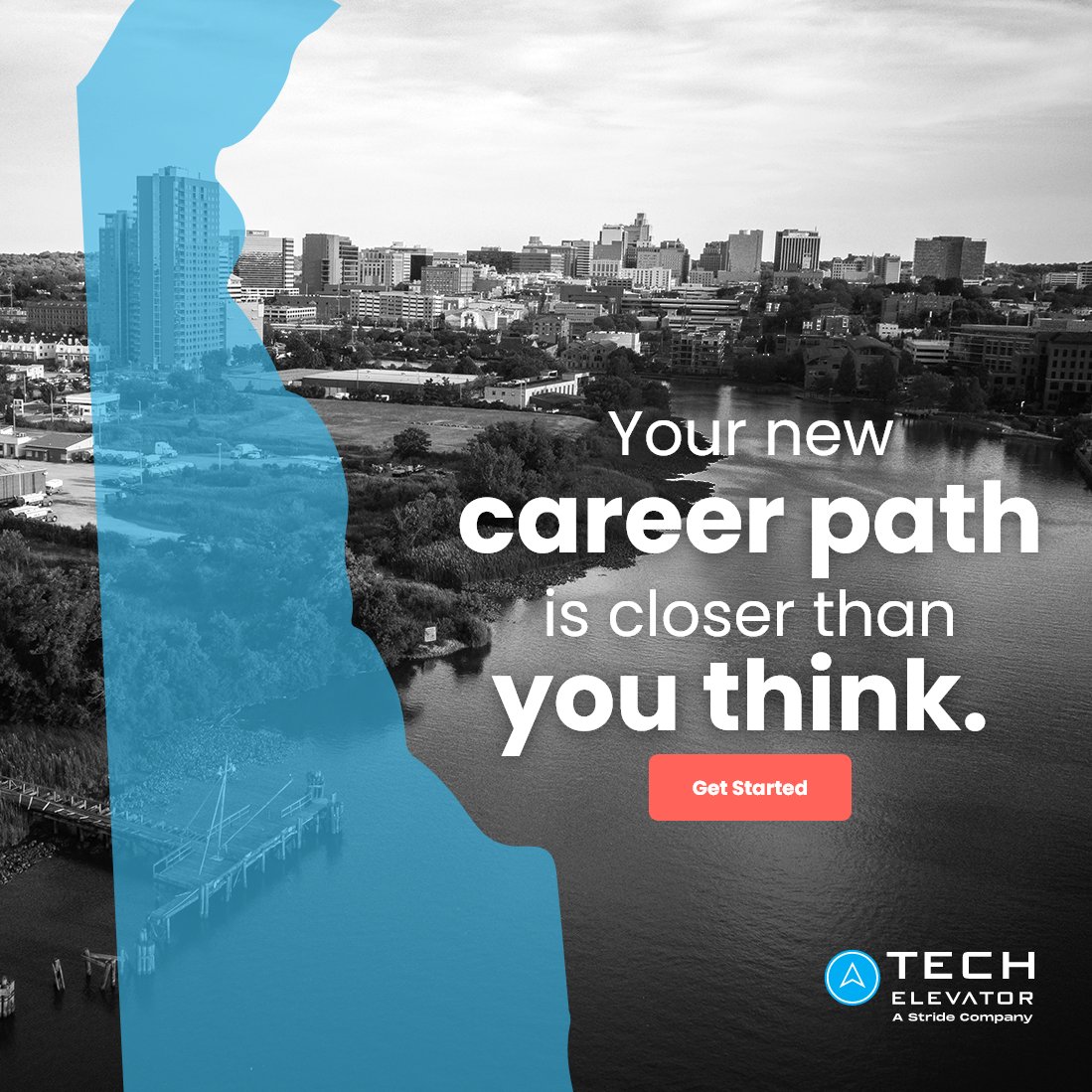 Hey there, Delaware! 👋 Tech Elevator and Tech Impact have teamed up to bring you a life-changing opportunity. Kickstart your dream career in the tech industry with us at no cost. Full-tuition scholarships are now available! 🌟 See if you qualify today: brnw.ch/21wI87k