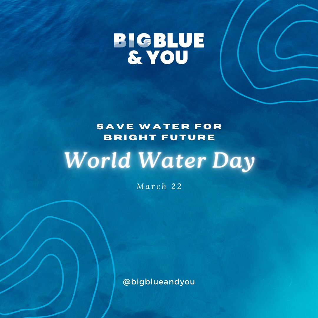 Join us in celebrating World Water Day today! Fresh and clean water is vital to sustaining life and ecosystems. 💧 It's so important to manage our water supplies responsibly for the well-being of our planet and future generations.