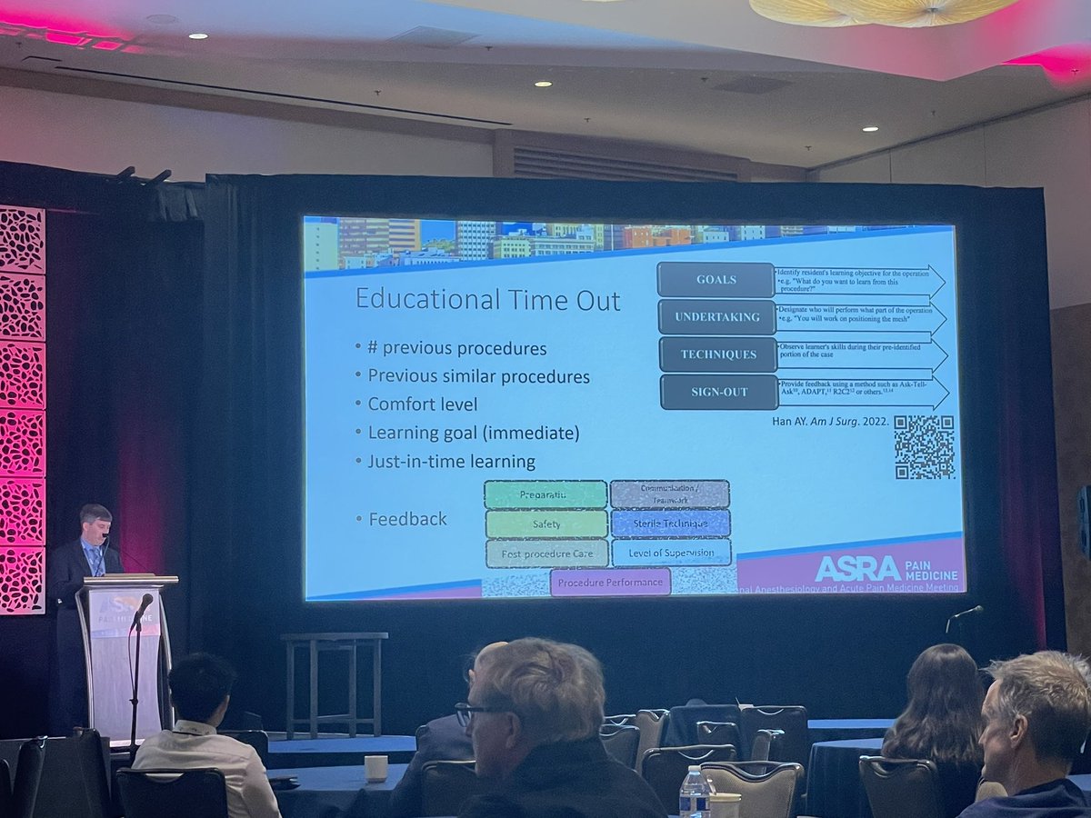 When working with residents/fellows, take the time to see where your learner is and what their goals are #ASRASPRING24