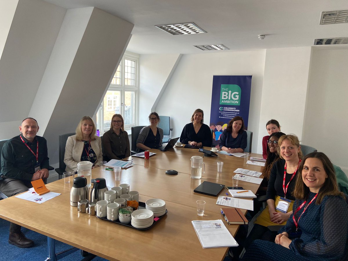 ChildrensComm's tweet photo. Earlier this week I hosted my final roundtable with my Ambassadors and leaders from across the children’s sector.

We discussed the early findings from #TheBigAmbition, and what the next government need to do to ensure that children’s rights are protected. https://t.co/1kH2Hq9hZw