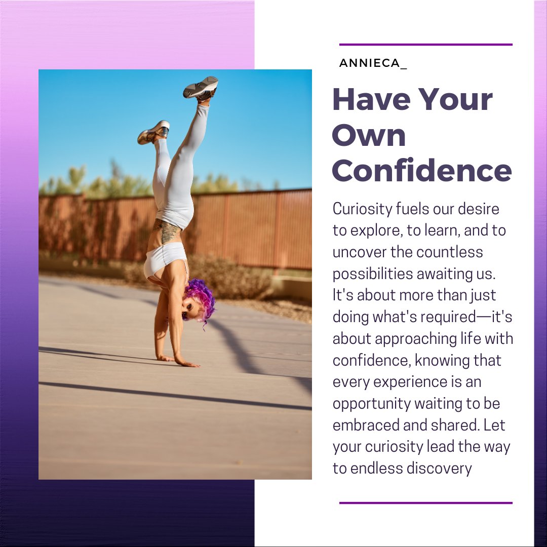 Lets go into this weekend #Confidence 💜