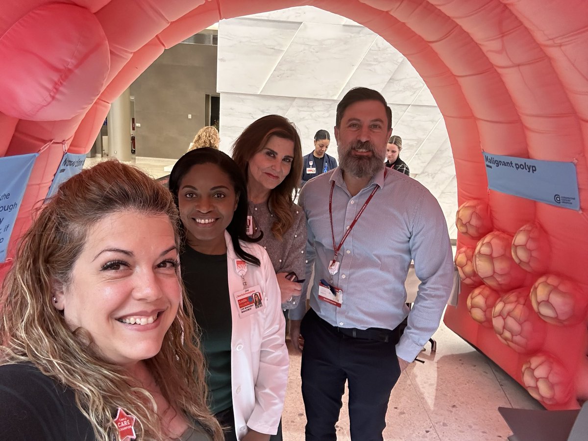Raising awareness on the importance of screening during #ColorectalCancerAwarenessMonth #NYP #CCH #GetScreened