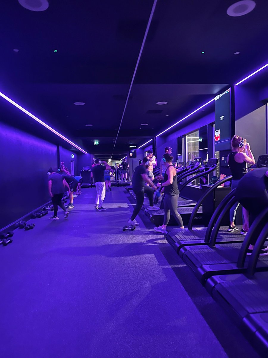 I'm in a good place right now. Not emotionally, I'm just at the gym.