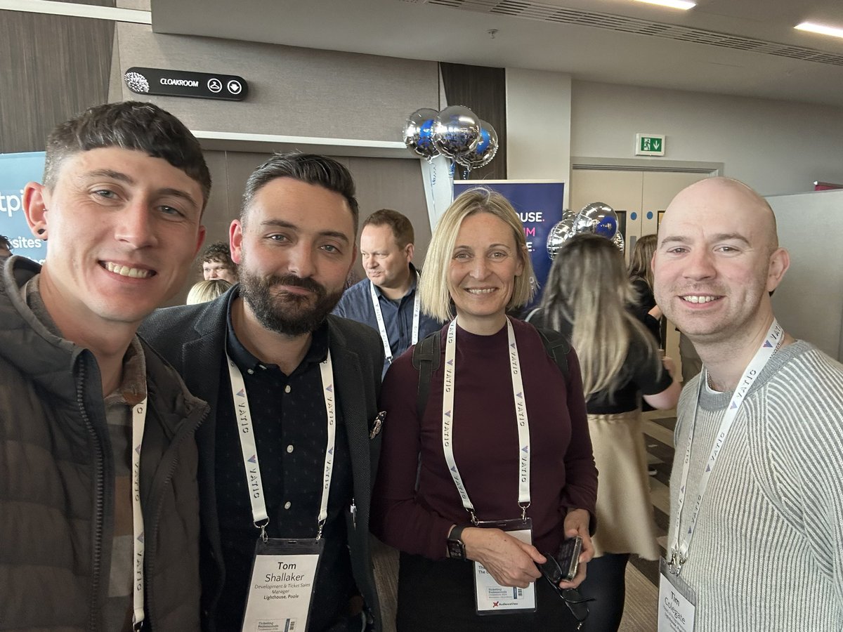 Cog Design (@cog_design) on Twitter photo And that ends an insightful couple of days at <a href="/ticketingprofs/">Ticketing Professionals Conference</a> conference!
Here’s a closing snap of <a href="/_NickKime/">Nick Kime</a> and our lovely clients at <a href="/LighthousePoole/">Lighthouse Poole</a>
#TPC2024 And that ends an insightful couple of days at <a href="/ticketingprofs/">Ticketing Professionals Conference</a> conference!
Here’s a closing snap of <a href="/_NickKime/">Nick Kime</a> and our lovely clients at <a href="/LighthousePoole/">Lighthouse Poole</a>
#TPC2024