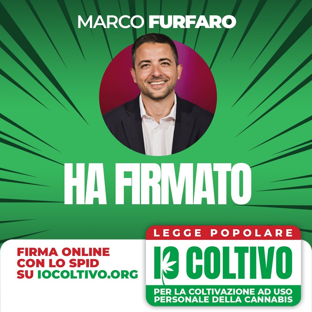 marcofurfaro's tweet photo. Ho firmato la proposta di legge per l'uso personale della cannabis di @LegaleMeglio. 

E l'ho fatto convintamente. Non per ideologia, ma per mera, semplice logica.

Vi spiego il perché in tre semplici punti.

Punto primo: le mafie con la cannabis guadagnano 6 miliardi l'anno. Se la legalizziamo, gli togliamo il terreno da sotto i piedi. E in più rendiamo sicuro un prodotto utilizzato da 6 milioni di consumatori che oggi - lasciato al malaffare - spesso sicuro non è.

Punto secondo: dove la cannabis è legale, si crea lavoro. Negli Stati Uniti parliamo di centinaia di migliaia di posti. Farlo qui da noi sarebbe un toccasana per l'economia. Garantirebbe lavoro, crescita e sviluppo, soldi per le persone più fragili, per la prevenzione e nella lotta all'abuso di droghe.

Punto terzo: il proibizionismo ha fallito. Impiega un numero spropositato di forze dell'ordine dietro piccoli spacciatori (spesso ragazzini o migranti in mano alle mafie), ingolfa tribunali, comporta costi esosi e non ha portato miglioramento alcuno alla lotta alle droghe.

Queste sono le ottime ragioni per legalizzare la cannabis. Sono valide, forti, chiare e sinceramente inoppugnabili.

E ti portano alla scelta più giusta: firmare per questa legge e portarla avanti.
