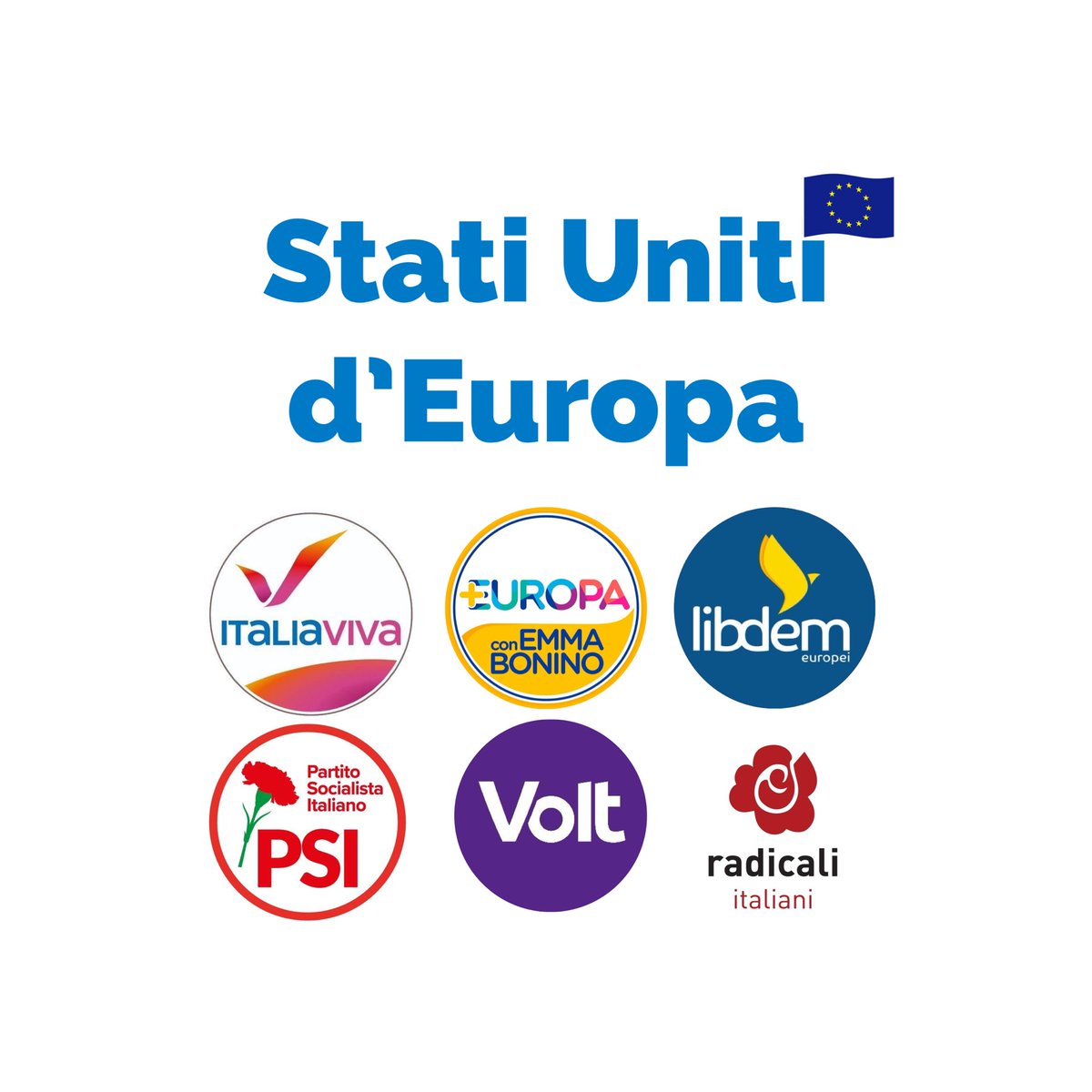 Al LAVORO per costruire una lista europeista, coraggiosa e aperta. Avanti con gli #StatiUnitiEuropa! 🇪🇺