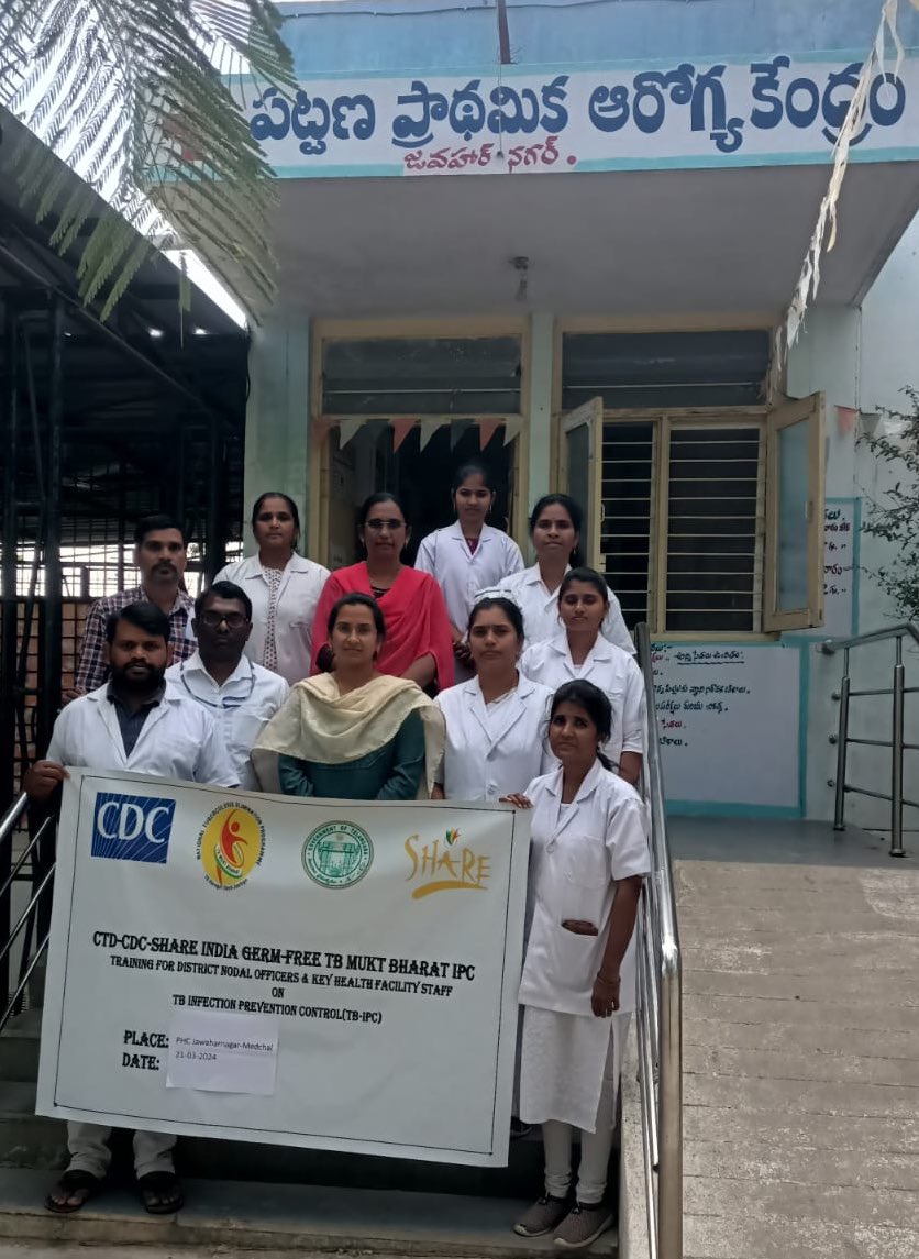 TB Mukth Bharath IPC Air Born Infection Disease Training Programme at Jawahar Nagar PHC, District Medchal. 
#YesWeCanEndTB
#TBHaregaDeshJeeyega
#TBMuktBharat
#StopTB
#WorldTBDay24

@STDCTelangana @StateTb @dmhomedchalmal1 @Collector_MDL @TbDivision @CHFW_NHMTS @TelanganaHealth