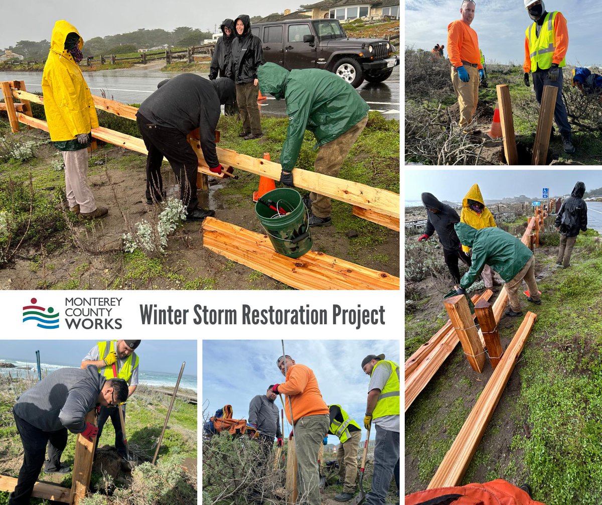 Help rebuild fences and address other damages caused by winter storms in California State Parks with the Monterey County WSRP crew!  Learn valuable skills & give back to your community. 

Sign up today! montereycountyworks.com/wsrp/ 

#WSRP #CaliforniaStateParks #MontereyCountyWorks