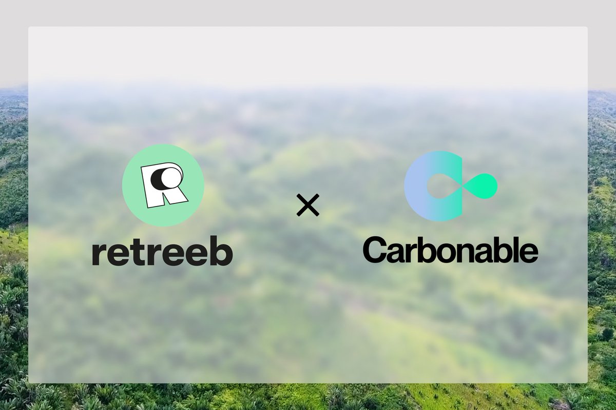 _Sonic_HUB's tweet photo. 🌀 @retreeb_io has announced their collaboration with @Carbonable_io
🌀 #Carbonable is the platform for planning, managing and reporting every carbon contribution with ease and guaranteed authenticity.
🔽VISIT
https://t.co/W1EntEdCDc https://t.co/lxYJQwjhTK