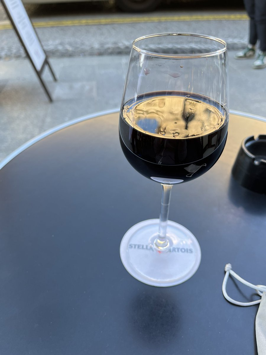 I’ve had a lovely time at #KubeCon - thanks for all of the great conversations and fun! After several weeks of conferencing my brain is full, and I’ve moved on to the drinking wine at a sidewalk cafe while I wait for my train portion of the day 😁