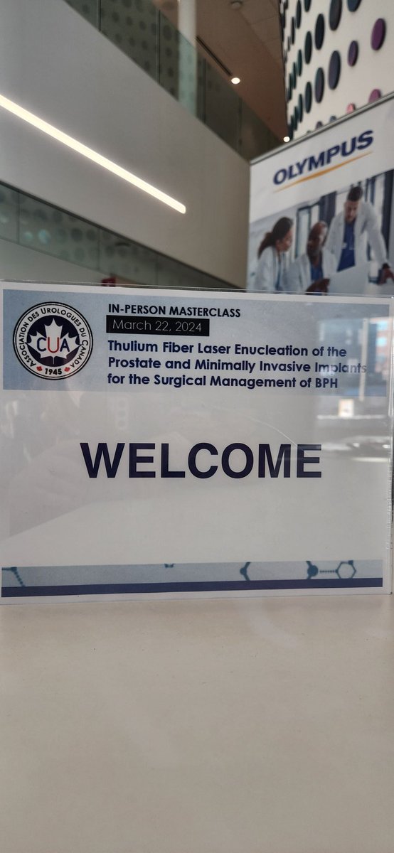CanUrolAssoc's tweet photo. #CUAmasterclass live from the @CRCHUM TFL enucleation of the prostate &amp;  minimally invasive implants for the surgical management of BPH @NaeemBhojani7 @DrDeanElterman 
@OlympusMedUS  masterclass available on https://t.co/oFl0Kto8gE shortly. https://t.co/LAVogXrySx