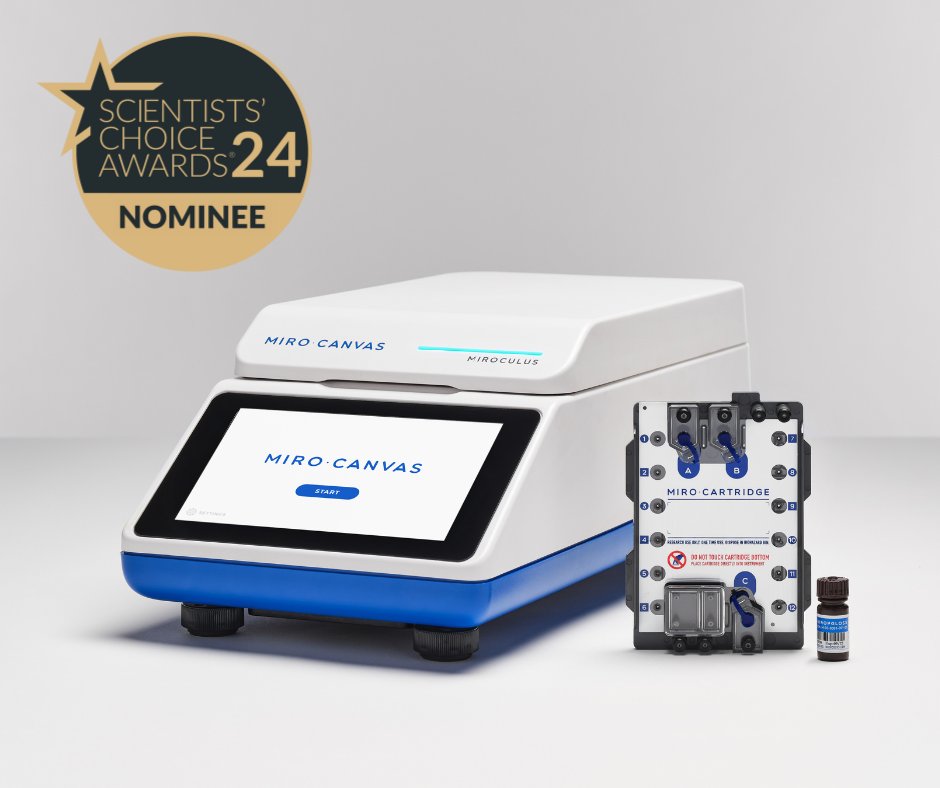 INTEGRApipette's tweet image. Don&apos;t forget! You have until March 25th to VOTE for the MIRO CANVAS for the Best New Life Sciences Product of 2023! 🌟

Click the link to cast your vote 👉bit.ly/scientists-cho…

@selectscience #selectscience #bestnewlifescienceproduct #vote #MIROCANVAS