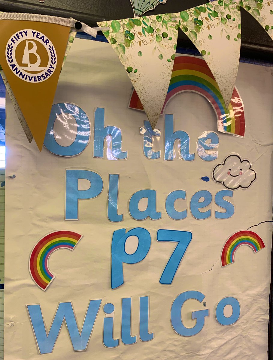 The best places turn 50 this year 🎈 🎂 🏷️ @stpaulwhiteinch @BlairvadachOEC @BlairvadachAndy #50years #50thAnniversary #StPaulsWay #Blairvadach